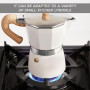 ZBHDEYG Lot de 2 plaques de cuisson pour cafetière, cuisinière de cuisine, réducteur de bague de gaz, support de cuisinière à ga