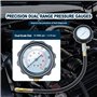 Zoomtools 17-pièces Testeur de compression pour moteurs diesel 70 Bar Testeur de compression diesel, Diesel Engine Testing Gauge