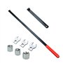 Zoomtools Lot de 8 outils de courroie serpentine pour réglage de la tension de la courroie de distribution