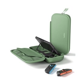 Belkin Gaming Pochette de rangement avec batterie externe 10 000 mAh pour Nintendo Switch 2 (écran LCD, recharge rapide de 30W,  Belkin Gaming Pochette de rangement avec batterie externe 10 000 mAh pour Nintendo Switch 2 (écran LCD