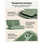 Belkin Gaming Pochette de rangement avec batterie externe 10 000 mAh pour Nintendo Switch 2 (écran LCD, recharge rapide de 30W,
