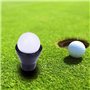 2pcs Ventouse de Balle de Golf Pinces de récupération de Balle de Golf Balle de Golf Retriever Sucker Doigt de Putter Pick Up Ai