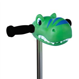 Scootaheadz - Tête de Dinosaure pour Trottinette Enfant - Accessoire pour Trottinette 2 ou 3 Roues - Dino Vert - Décoration Trot Scootaheadz - Tête de Dinosaure pour Trottinette Enfant - Accessoire pour Trottinette 2 ou 3 Roues - Dino Vert - Décoration Trot