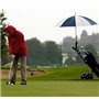 DeWin Support à Parapluie Golf, Porte Parapluie pour Chariot de Golf Réglable Support en Plastique Universel Support à Tirer Vél