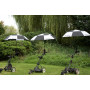 DeWin Support à Parapluie Golf, Porte Parapluie pour Chariot de Golf Réglable Support en Plastique Universel Support à Tirer Vél