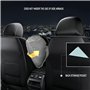 Chifeng Lot de 2 housses de siège de voiture universelles en cuir synthétique imperméables pour Audi A1 8X1 8XK A3 8P 8V 8L Spor