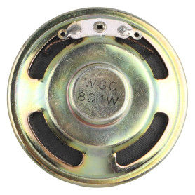 HALJIA 1 Watt 8 Ohm 50mm Dia Type de Haut-Parleur magnétique Rond métal Shell Haut-Parleur Corne HALJIA 1 Watt 8 Ohm 50mm Dia Type de Haut-Parleur magnétique Rond métal Shell Haut-Parleur Corne