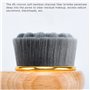 Brosse Visage En Fibre De Charbon De Bambou Naturelle