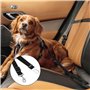 YSJCHEBS Harnais pour Animaux De Compagnie 4 Pièces, Ceinture De Sécurité De Voiture pour Chien Britannique, Harnais Fixe Réglab