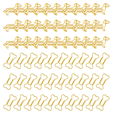 30 Morceaux De Pinces De Teckel Et 30 Morceaux De Trombone Os