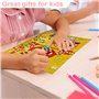 MULEVIP Tapis de Fouille Chien 72×52cm Tapis Snuffle Chien Puzzle Toys Tapis de Fouille Jeu Tapis Snuffle pour Chien Chat
