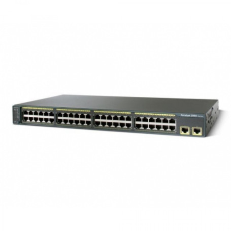 Cisco WS-C2960-48TT-L Catalyst 2960 Commutateur Ethernet rapide géré à 48 ports (renouvelé)