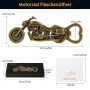 Sinofort Decapsuleur Biere Moto, Decapsuleur Biere Ouvre Bouteille Moto Pour Homme Anniversaire Saint Valentin Fête des Pères