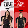 REDSTAR FANCY DRESS Ailes d'Ange et Auréole Noires – Ailes d’Anges Adultes Noires – Déguisement Halloween Femmes pour Soirée Dég
