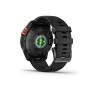 Garmin fēnix 7 Pro, Solar - Montre GPS Multisports connectée – Gray avec Bracelet Noir – Boîtier 47 mm (Reconditionné)