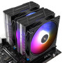 Thermalright Peerless Assassin 120 ARGB Black V3 Refroidisseur de processeur, 6 caloducs, double ventilateur TL-P12-S PWM, haute