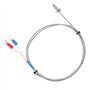 Thermocouple de Type K Filetage Fin à Vis M6 Type K 0-400 Pr Sondes de Capteur de Thermocouple Fil de Capteur de Température()