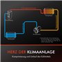 Frankberg Compresseur de Climatisation avec attelage Compatible avec M.e.g.a.n.e III Grandtour KZ0/1 M.e.g.a.n.e III Hatchback B