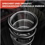 Frankberg 2x Ressorts de suspension Essieu Arrière Compatibles avec Cabrio 2000-2004 City-Coupé 1999-2004 Fortwo Cabrio 2004-200