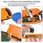 Tunejoy Joystick de Remplacement Analogique 3D avec Tournevis Brosse de nettoyage pour Manette Kit d'Outils de Réparation de Joy