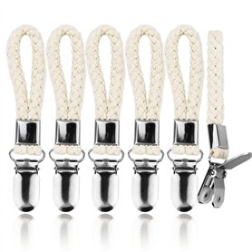 6 Pièces Pince à Serviette