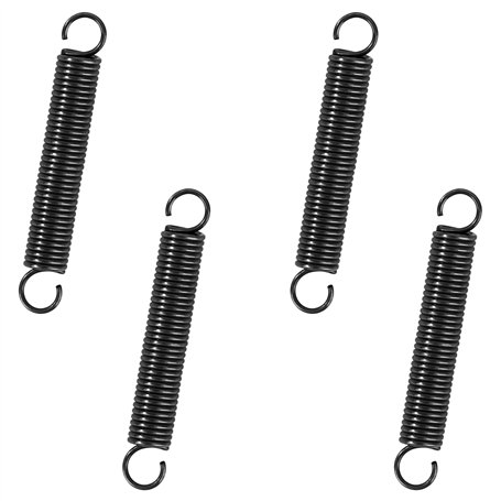 GUNGY Ressort de Traction 20mm Ressorts de Tension avec Crochets Ressorts en Fil de piano Diamètre du Fil 0