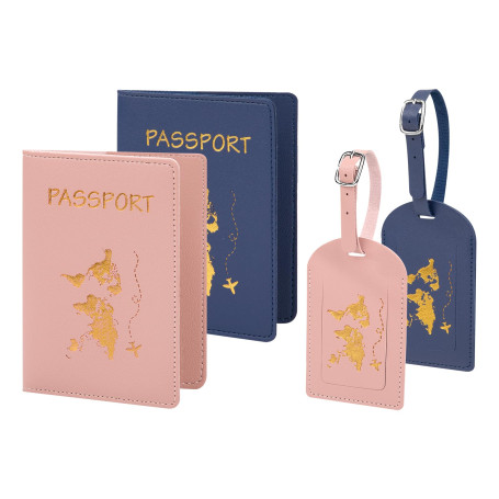 Couvertures de Passeport et Étiquettes à Bagages
