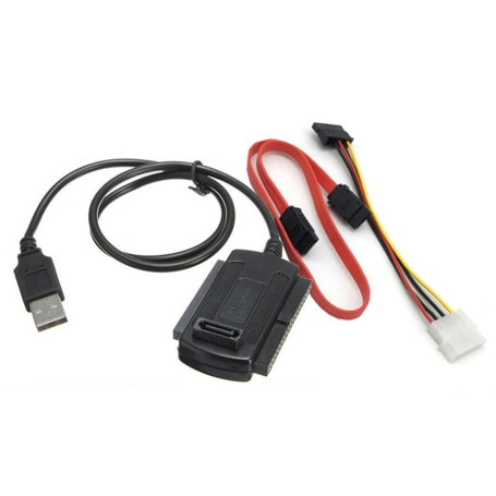 Bolwins B45 Câble adaptateur USB 2.0 vers IDE/SATA 50cm pour disques durs 2