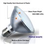 Y.W.Licht Y.W PAR30 Lampe LED E27 12W blanc chaud 3000K Ampoule à réflecteur 220V Etanche IP65 Spotlight 120°Angle de rayonnemen