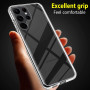 ZYIMOU Coque pour Samsung Galaxy S22 Ultra 360 Degrés Protection, Transparente Souple Mince Étui en Silicone TPU Front et PC Ret