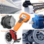 Kethvoz Tachymètre Numérique LED Flash Stroboscope, High Speed Counting Tachometer 60~99999 RPM, Sans Contact Speedometer Hz Vel