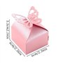 50 Pièces Boîte à Dragées Rose