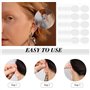 Patchs Pour Lobe D'oreille,400 Autocollants Protections Pour Lobe D'oreille,Stabilisateurs De Boucles D'oreilles,Patchs De Souti