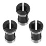 Bigxin 6pcs Tête De Mandrin De Collet, Adaptateur De Mandrin Accessoires Pour Perceuses Mandrin à Pince Mandrin De Fraiseuse Acc