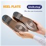 Unikstep - Lot de 6 paires de semelles en caoutchouc pour réparation de talon de chaussures
