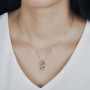 Unendlich U Collier pendentif femme fille en argent 925 le symbole infini classique bijou unique
