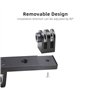 Adaptateur SUREWO Dual Twin Mount en Aluminium Compatible avec GoPro Hero 13/12/11/10/9/8/7/6/5 Black, DJI OSMO Action 5 Pro/4/3