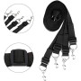 Sangles de Remplacement en Nylon pour Attacher au lit d'entraînement, adaptées aux débutants šêxuelle lit (noir)