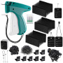 3576 pcs Tag Gun Kit Applicateur d'étiquettes avec 5 aiguilles de rechange pour attacher des étiquettes de vêtements avec des ai