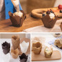 SAMISO 300 Pièces Caissettes Cupcake, Moules à Gâteaux en Papier pour Mariage, Dessert, Fête - Gobelets pour Gâteaux
