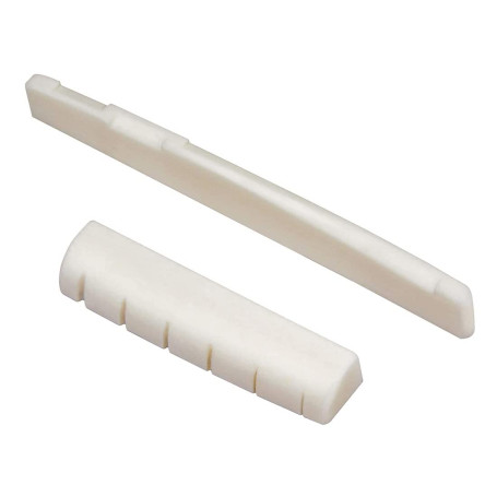 2 morceaux de pont d'os de guitare