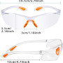 Lunette Transparente PPE Lunette Chantier Lunette d