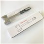 Marteau Viande 27 cm en Acier Inoxydable – Attendrisseur de Viande à Double Face antiadhésif pour Steak, côtelettes, Porc et Pou