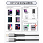 BLITEZZ Cable pour iPhone USB C vers Lightning Cable Lot de 2 (1M+1M), [Certifié MFi] Apple Câble Charge Rapide Câble Lightning 