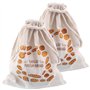 Lot de 2 Sac a Pain Longue Conservation