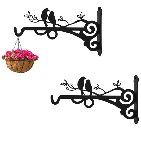 CUVZORA 2pcs Support de Suspension pour Plantes Extérieur