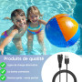 Vumerzy Chargeur 5V USB Câble Compatible avec Pour Underwater Aspirateur Piscine Intex ZR100 28626 28620 28620NP Portable Aspira