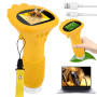 Microscope portable pour enfants - Zoom 1000x - Mini microscope numérique - Écran IPS 2