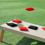 10 Sacs de Haricots, Étanche Bean Bags avec Sac à Cordon, Mini Cornhole pour Le Lancer Sports Outdoor Family Games Kids Toys Han
