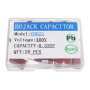 BOJACK 330 nF 0.33uF 334J 400V Condensateur CC à film polypropylène métallisé (paquet de 20 pièces)